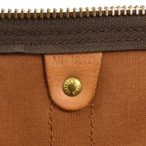 LOUIS VUITTON KEEPALL 60 TRAVEL HANDBAG PURSE MONOGRAM - Picture 7 of 11